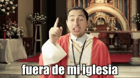 Fuera Iglesia GIF