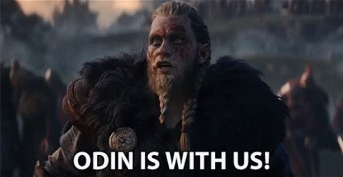Odin Is With Us Magnus Bruun GIF