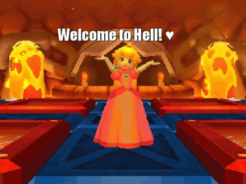 welcome to hell swerk GIF