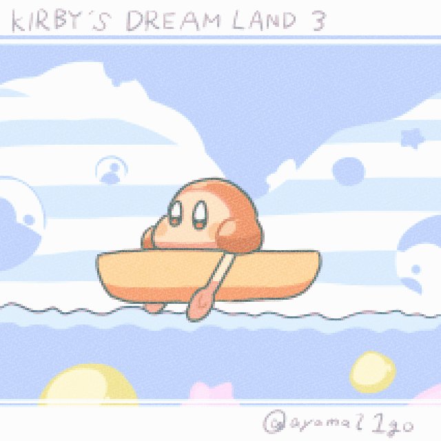 星のカービィ3のtwitterイラスト検索結果