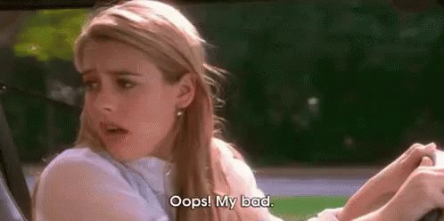 Oops Clueless GIF