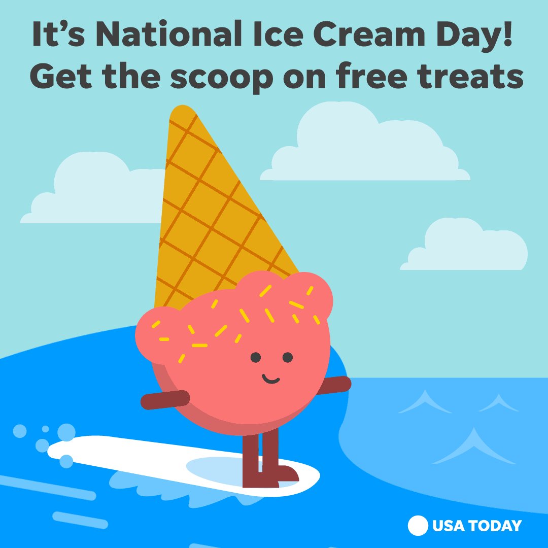 National Ice Cream Day Sunday is National Ice Cream Day! 🍦 Here's