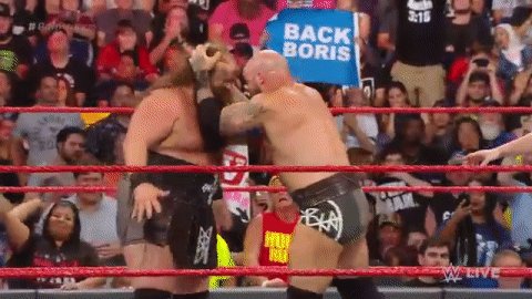 Another impressive victory for @Erik_WWE and @Ivar_WWE, The #VikingRaiders.It's time to #JoinTheRaid! #RawReunion