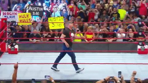 *GLASS BREAK* BUSINESS JUST PICKED UP.@steveaustinBSR is LIVE on #RawReunion!