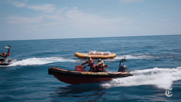 Human smuggling? That's what @seawatch_intl is accused of. @YousurAlhlou and I go aboard the #SeaWatch3, one of the last migrant search and rescue ships operating in the Mediterranean, to find out why. https://www.nytimes.com/2019/07/23/video/seawatch-migrants-europe.html …