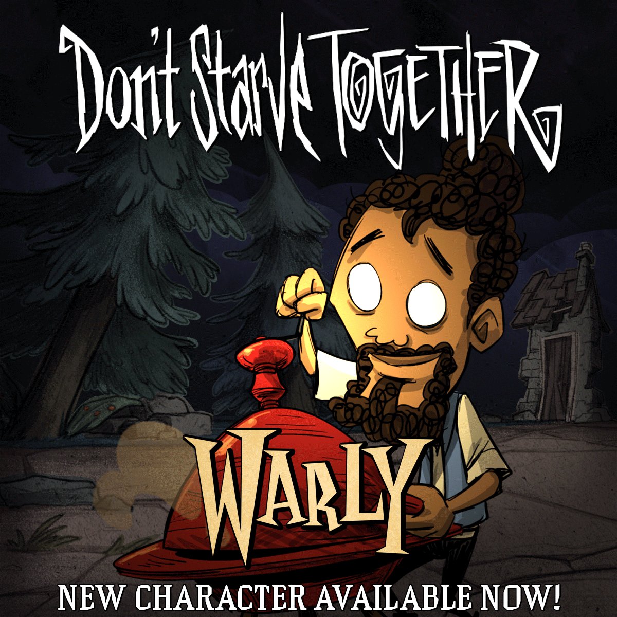 Klei on Twitter: "Warly is now playable (For FREE) in Don't Starve  Together! Check out our post with all the details and info on who will be  our NEXT character refresh! https://t.co/gvWPNPCPNq #