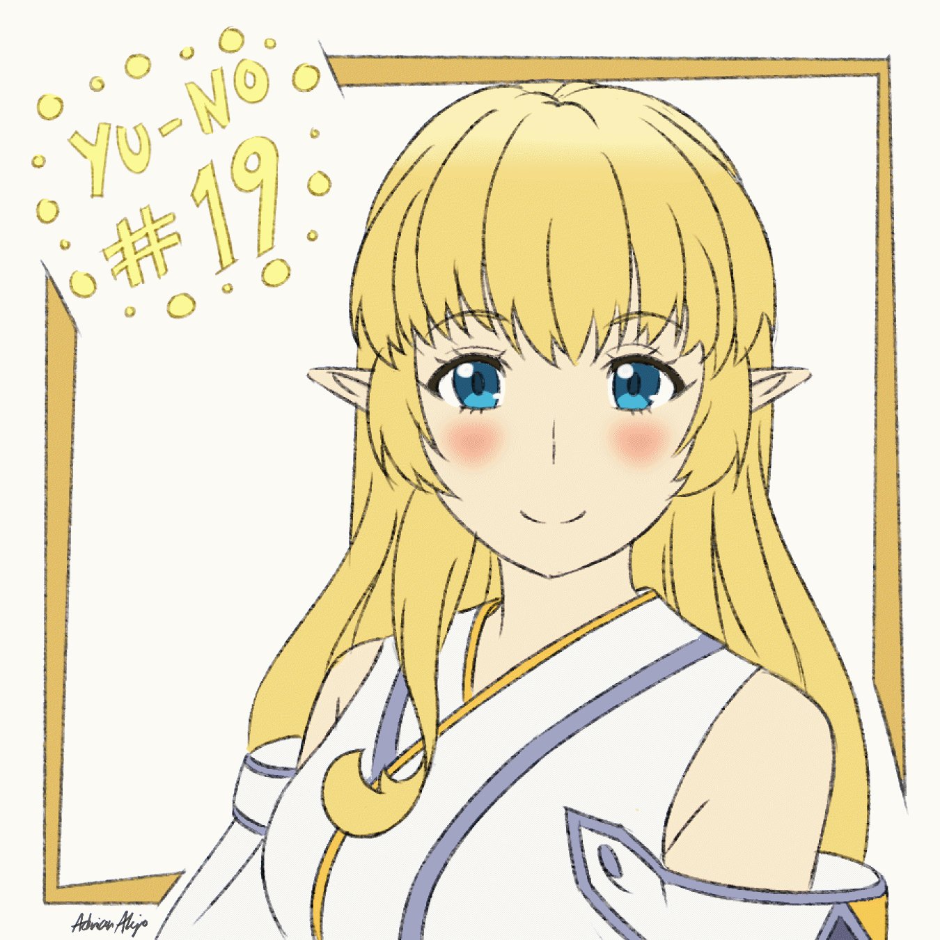 この世の果てで恋を唄う少女yu No 放送告知イラスト Twitter