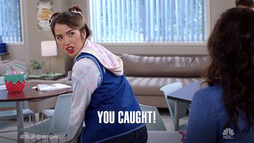 When everyone watched the security tapes from the tornado in #Superstore S3E15.