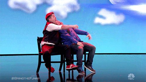 When you find out you survived the Comedy Clash. Congratulations, @ChrisPaulShow. 🥳