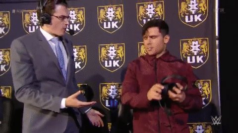 Poor @VicJosephWWE 😞Looks like The #ScottishSupernova @NoamDar will be on commentary for @Travis_BanksPW vs. @KennyWilliamsUK! #NXTUK