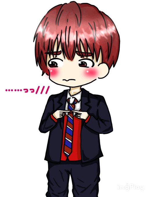 照れてるのtwitterイラスト検索結果