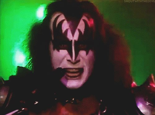 Happy birthday to own Gene Simmons. Tongues out! 
