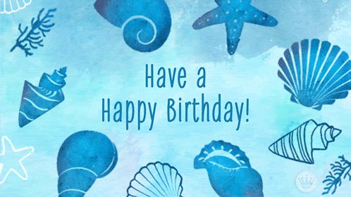  Happy Birthday! 