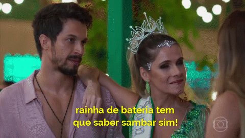 E agora, um recadinho de Paloma #BomSucesso