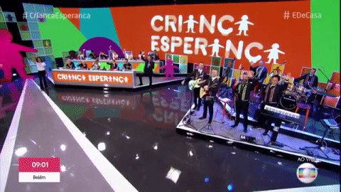 Bom dia! Já estamos por aqui <3 Vamos juntos nessa corrente do bem? #CriançaEsperança