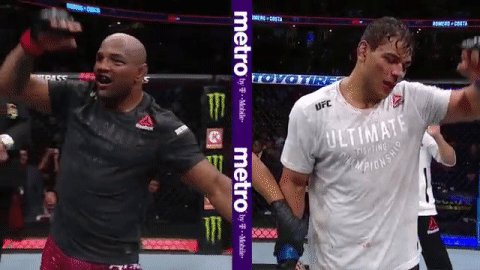 É DO 🇧🇷🇧🇷🇧🇷🇧🇷!!!!!
@BorrachinhaMMA vence @YoelRomeroMMA por decisão unânime! #UFC241
Assine o @canalCombate ➡ http://bit.ly/2KqpdUa