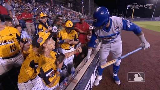 Javy's new friends. #LittleLeagueClassic
