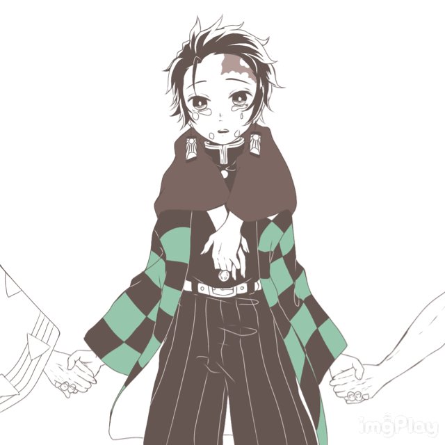 きのまる@固ツイ見てねさんがTwitterに投稿した竈門炭治郎(鬼滅の刃)のイラスト。