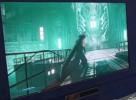 cutscene transition loading for Final Fantasy VII Remake demo#FF7R