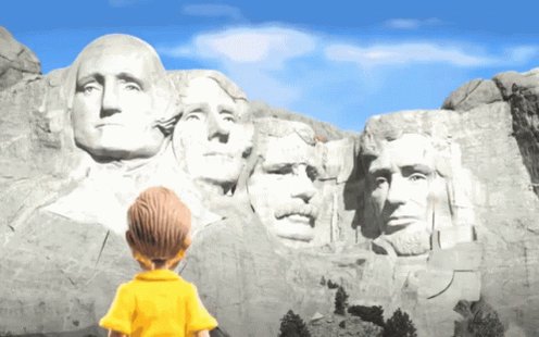 @PardonMyTake's photo on Mount Rushmore