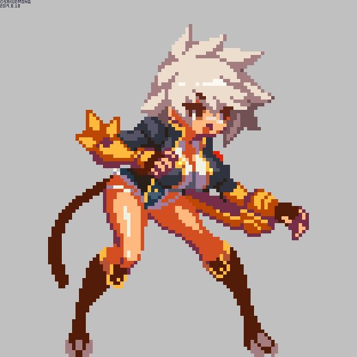 ブレイブルーのバレット おっぱいたゆんたゆんgif Togetter