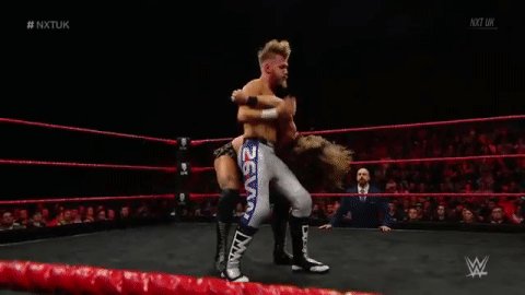 Grizzled.#NXTUK @JamesDrake_GYT