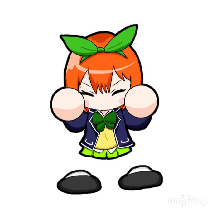 🍀ラルくん🍀さんがTwitterに投稿した中野四葉(五等分の花嫁)のイラスト。