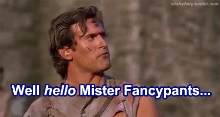 Well Hello Mr Fancy Pants Vintage T-shirt Army of Darkness - Etsy