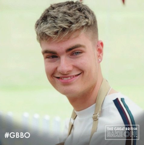 Jamie on Bake Off continues to win fans by making mistakes