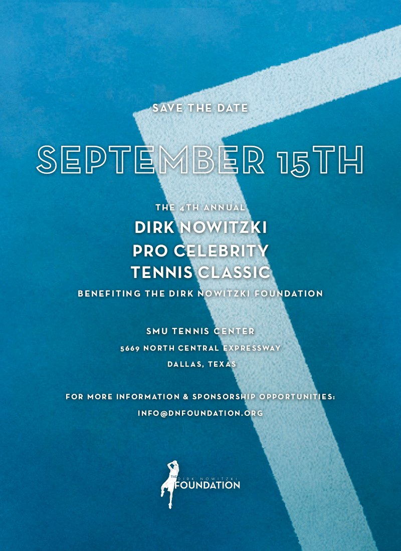 Who is up for watching some tennis? Here is the link for tickets https://offer.fevo.com/dirk-nowitzki-hamhyvp-9b1a102?fevoUri=dirk-nowitzki-hamhyvp-9b1a102%2F …