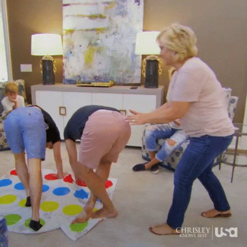 #ToSurviveInTheWild play naked twister