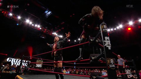 The #GrizzledYoungVeterans @ZackGibson01 & @JamesDrake_GYT are looking to win BACK the #NXTUK #TagTeamTitles RIGHT NOW!