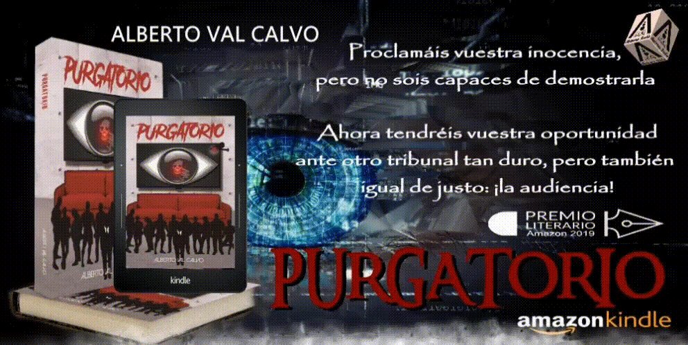 AUTORES INDIE A.B. recomienda "PURGATORIO" obra de Alberto Val presentada al #PremioLiterario2019 digital: http://relinks.me/B07TS6VYS6 papel: http://relinks.me/1073393119 #purgatorio #amazon #autoresindieab@albertoval_20 @ADVANCEBOOKS777 @JARios_autor @MagdaDJG