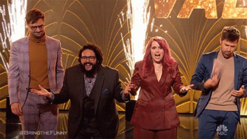 We just want to say thank you to all our friends and fans and family and voters and everyone behind the scenes and everyone who shared the stage with us. This has now entered the “unimaginable” zone and we couldn’t be more thankful... and stupid. We are very stupid.