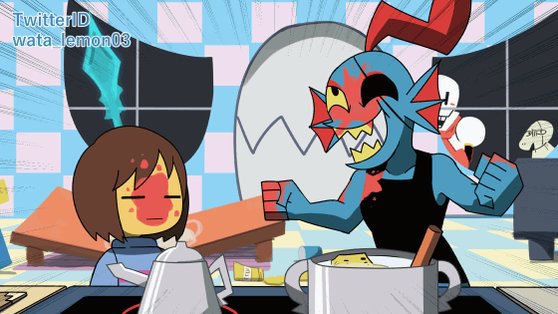 تويتر 綿野レモンt Watanolemont على تويتر アンダインのお料理教室 Undertale T Co 1vlerfhlwm