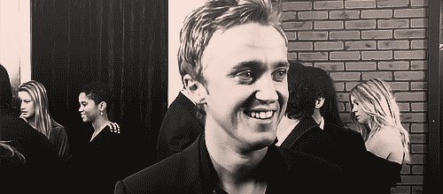 Happy birthday, Tom Felton! Thank you for helping bring Draco Malfoy to life! 