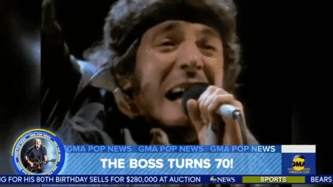 Happy belated 70th birthday to the BOSS, Bruce 