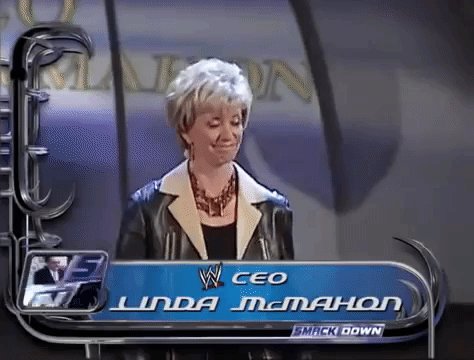 \"ALEXA, PLAY THE WRESTLEMANIA THEME!\"

Happy birthday, Linda McMahon! 