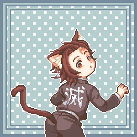 にぼしさんがTwitterに投稿した竈門炭治郎(鬼滅の刃)のイラスト。