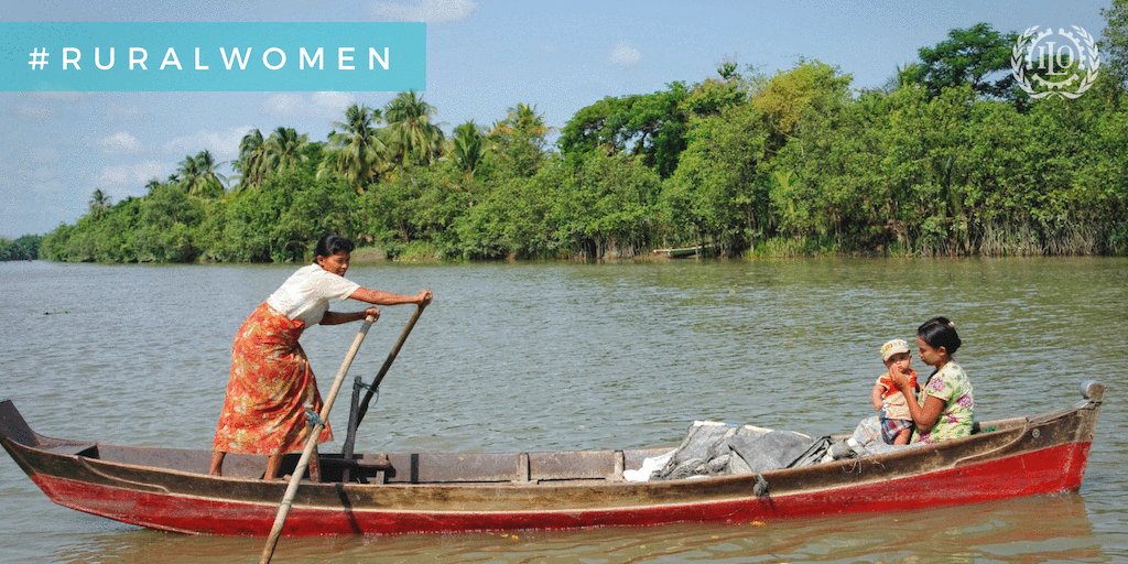 Empowering rural women can boost agricultural development, improve food security and eradicate poverty.
More from @ilo on Tuesday's International Day of #RuralWomen: https://bit.ly/2yi5E8N