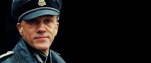 Happy birthday Christoph Waltz. Col. Hans Landa is one of the greatest movie villains so far this century IMO. 