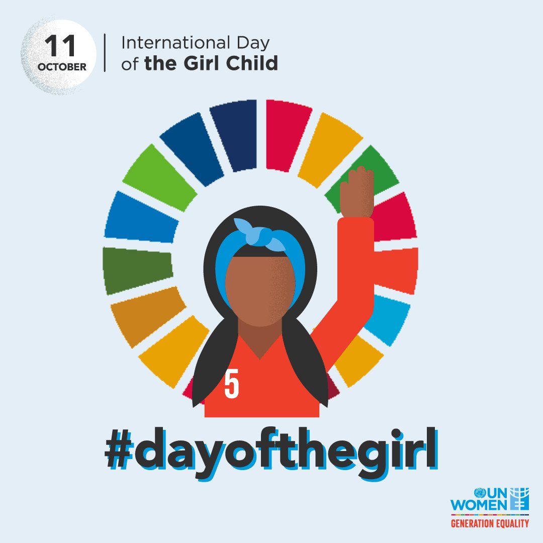 11 October is #dayofthegirl!
It’s time we encourage girls to pursue their dreams, uplift their self-esteem and celebrate all their talents.
#GenerationEquality
