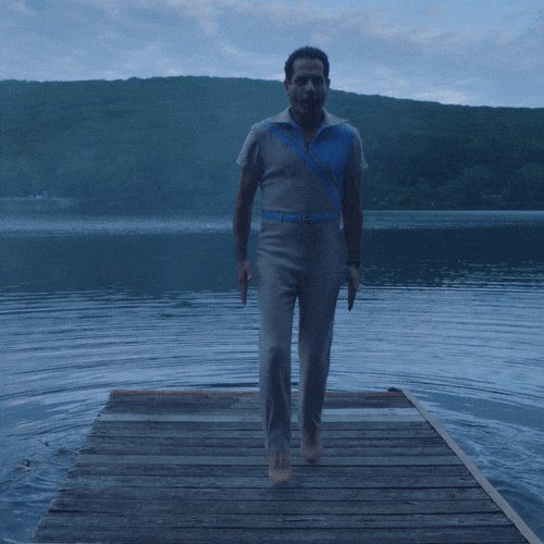 We love a man who\s not afraid to rock a romper. Happy birthday, Tony Shalhoub! 