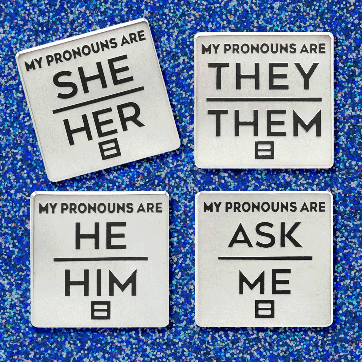 Happy International Pronouns Day!
She/Her/Hers.
He/Him/His.
They/Them/Theirs.
Calling people by the correct pronouns matters. #PronounsDay