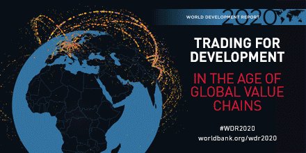 Join me today at 2 pm for a broadcast of the “End of an Era? Global Value Chains, Trade and Development." Mexico's @ArturoHerrera_G Finland's @VilleSkinnari and I will discuss implications for poor countries. #WDR2020 #WBGMeetings http://wrld.bg/zPA450wIP2s