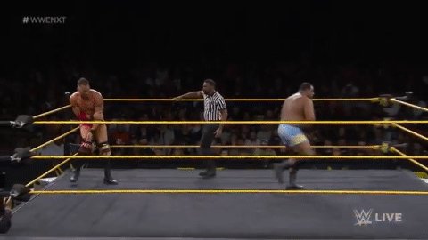 Feast your eyes on @DijakovicWWE vs. @RealKeithLee as #WWENXT continues streaming NOW on @WWENetwork! http://wwe.me/xuJYYI
