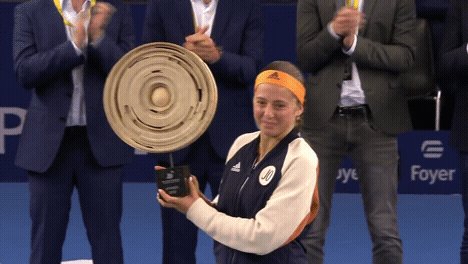 Jelena Ostapenko @JelenaOstapenk8