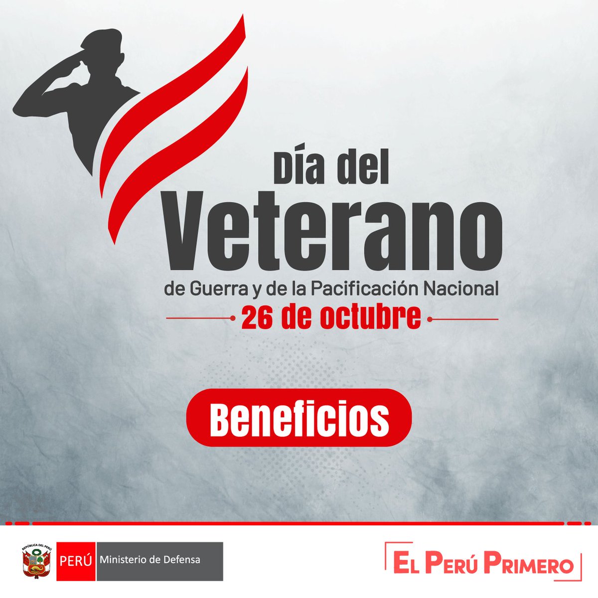 Mañana, 26 de octubre, en el Día del Veterano de Guerra y de la