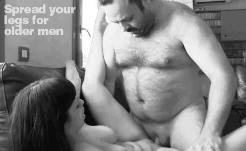 Sensual messy chubby daddy