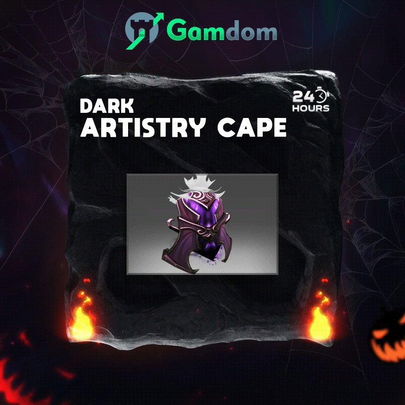 Gamdom On Twitter Dark Artistry Cape Giveaway To